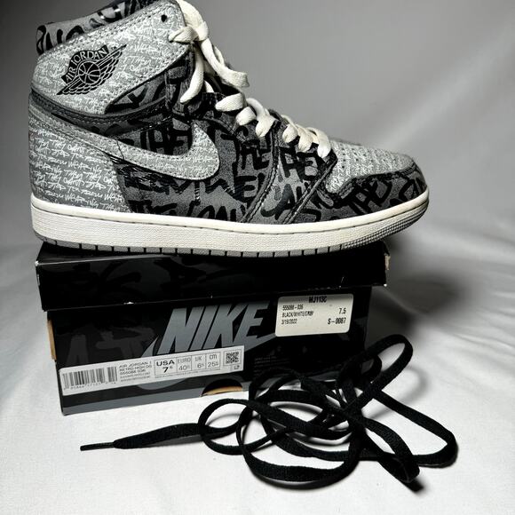 Size 7.5 - Nike Air Jordan 1 High OG Rebellionaire 2022 Men's Shoes